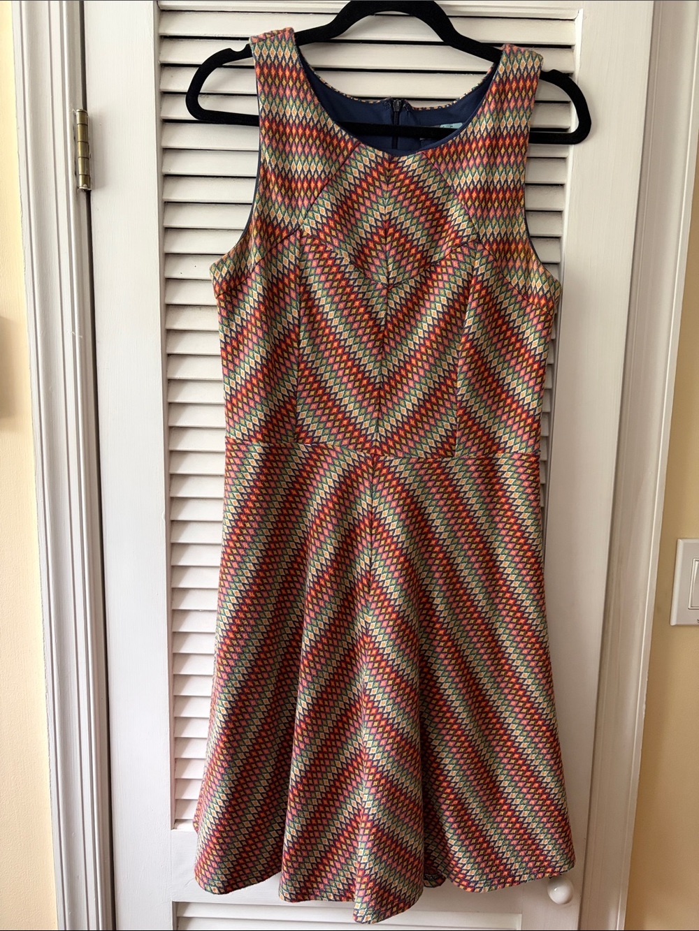 Anthropologie Eva Franco for and flare dress size 10